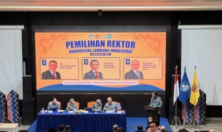 Dr. Iwan Aflanie Terpilih sebagai Rektor ULM Periode 2026–2030